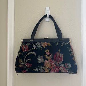 Vintage carpet bag
